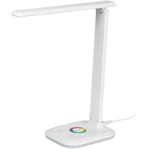 Изображение товара Офисная настольная лампа светодиодная с регулировкой цветовой температуры и яркости с ночным режимом RGB ЭРА NLED-502 NLED-502-11W-W