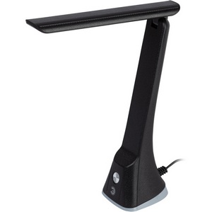 Изображение товара Офисная настольная лампа светодиодная складная с регулировкой яркости ЭРА NLED-503-11W-BK