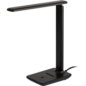 Изображение товара Офисная настольная лампа светодиодная складная ЭРА NLED-508-7W-BK