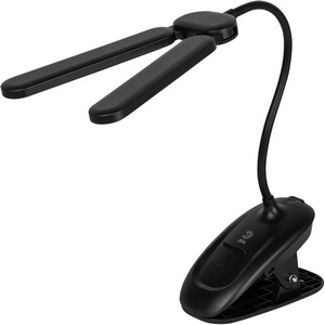 Изображение товара Офисная настольная лампа светодиодная на прищепке с регулировкой цветовой температуры и яркости зарядка от USB ЭРА NLED-512-6W-BK