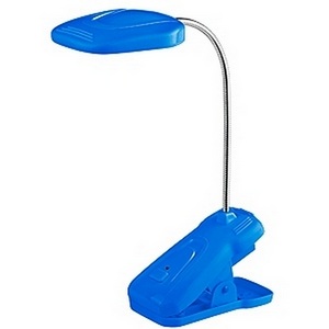 Изображение товара Настольная лампа светодиодная с выключателем для чтения ЭРА NLED-420-1.5W-BU