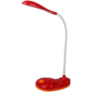 Изображение товара Настольная лампа светодиодная для детской с выключателем и аккумулятором ЭРА NLED-430-3W-R