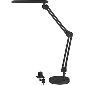 Изображение товара Настольная лампа светодиодная на струбцине для школьника с выключателем ЭРА NLED-440-7W-BK