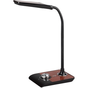 Изображение товара Настольная лампа для школьника светодиодная с диммером и выключателем регулировкой цветовой температуры яркости ЭРА NLED-473-10W-BK