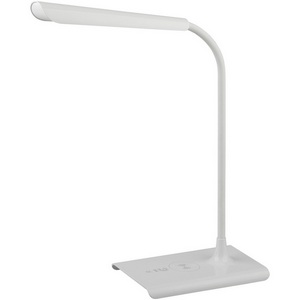 Изображение товара Настольная лампа беспроводная с регулируемой яркостью для школьника светодиодная с диммером и выключателем регулировкой яркости беспроводным ЗУ ЭРА NLED-474-10W-W