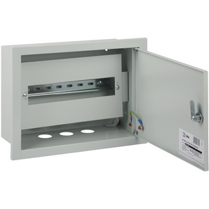Изображение товара Распределительный щит металлический встраиваемый (серый) ЭРА NO-120-10