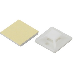 Изображение товара Площадка для хомутов самоклеящаяся 25х25 мм 100 шт. ЭРА NO-222-96