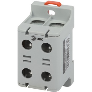 Изображение товара Клемма силовая вводная двойная 16-95 мм2 (серый) L ЭРА NO-224-140