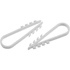 Изображение товара Дюбель-хомут для круглого кабеля (5-10 мм) белый 100 шт. ЭРА NO-224-222