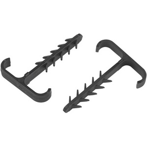 Изображение товара Дюбель-хомут Т-образный (6-12 мм) черный 10 шт. ЭРА NO-225-226