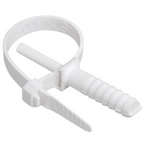 Изображение товара Хомут дюбельный 7х150 мм 10 шт. (белый) ЭРА NO-225-227