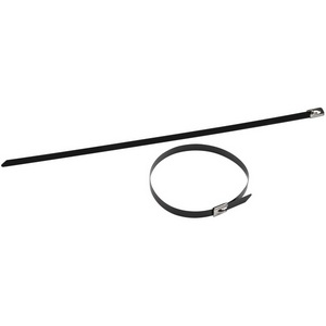 Изображение товара Хомут с полимерным покрытием 7,9х300мм 10 шт. ЭРА NO-225-260