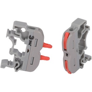 Изображение товара Клемма проходная на DIN-рейку с рычагами 1 полюс 0,08-2,5/4 мм2 (упаковка 10 шт.) ЭРА NO-225-396