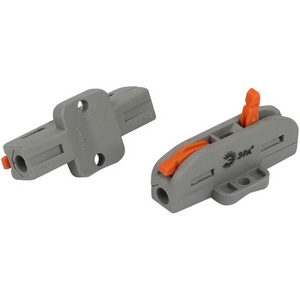 Изображение товара Клемма проходная с монтажной площадкой с рычагами 1 полюс 0,08-2,5/4 мм2 (упаковка 20 шт.) ЭРА NO-225-397