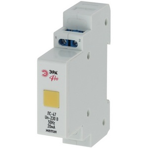 Изображение товара Лампа сигнальная (желтый) ЭРА NO-902-180