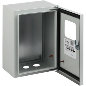 Изображение товара Распределительный щит металлический (серый) ЭРА NO_SIMPLE_STM_SHMPg(okno)-00_IP54