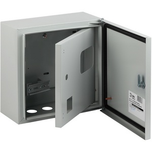 Изображение товара Распределительный щит металлический навесной (серый) ЭРА NO_SIMPLE_STM_SHU-1/1-1