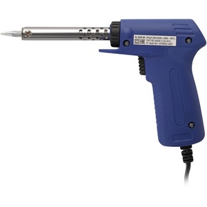 Изображение товара Паяльник пистолетного типа, двухрежимный 25Вт/80 Вт ЭРА PL-R25-80W