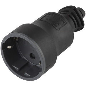 Изображение товара Вилка прямая с заземлением ЭРА R4(B)