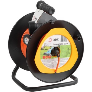 Изображение товара Удлинитель одноместный без заземления 20м ЭРА RPx-1-2x0.75-20m