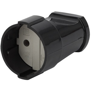 Изображение товара Розетка без заземления (черный) ЭРА Rx1-B