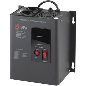 Изображение товара Стабилизатор напряжения настенный однофазный релейный ЭРА СННТ-2000-Ц