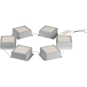 Изображение товара Точечный светильник светодиодный встраиваемый комплект из 6 шт. ЭРА SPO-6 SPO-646-3-5K-S6