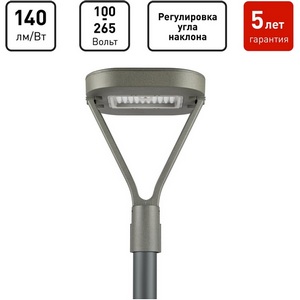 Изображение товара Уличный консольный светильник светодиодный ЭРА SPP-5 SPP-505-0-30K-050