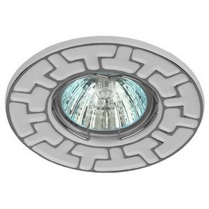 Изображение товара Встраиваемый светильник круглый ST5 CH/WH ЭРА