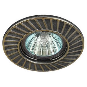 Изображение товара Встраиваемый светильник круглый ST6 GD/SS ЭРА