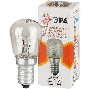 Изображение товара Лампочка накаливания E14 15W ЭРА T26-15-E14-230