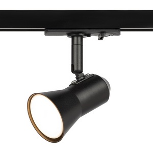 Изображение товара Трековый светильник однофазный 220V ЭРА TR37-GU10 BK