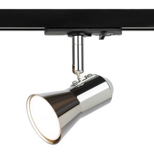 Изображение товара Трековый светильник однофазный 220V ЭРА TR37-GU10 CH