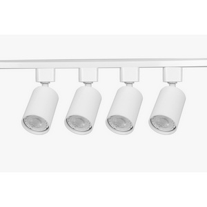 Изображение товара Трековая система однофазная в сборе ЭРА TR70-SET4-GU10-WH