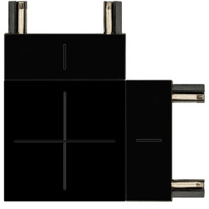 Изображение товара Коннектор угловой для магнитного шинопровода ЭРА TRM-S5-CC BK