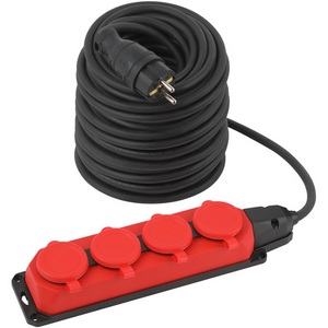 Изображение товара Удлинитель 4-х местный с заземлением 50 метров ЭРА UK-4e-3x1,5-50m-IP44(KG)