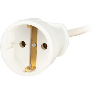 Изображение товара Удлинитель одноместный с заземлением 3 метра ЭРА UX-1е-3m