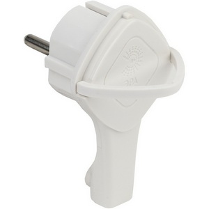 Изображение товара Вилка угловая с заземлением ЭРА V5(U)