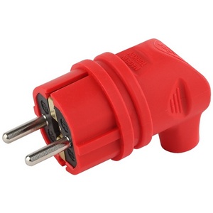 Изображение товара Вилка угловая с заземлением ЭРА V9-RED-IP44