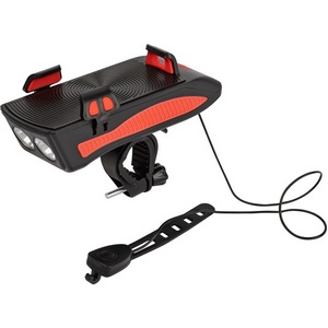 Изображение товара Велосипедный фонарь светодиодный аккумуляторный с держателем для телефона 5W ЭРА VA-802