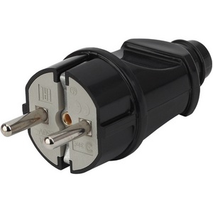 Изображение товара Вилка прямая с заземлением ЭРА Vx2-B