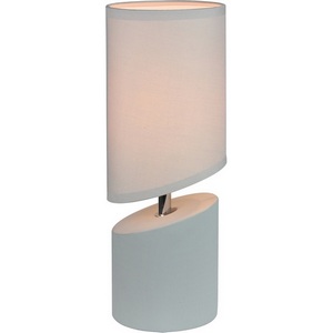 Изображение товара Настольная лампа Escada Waimea 10158/T Grey 1x40Вт E14, бетон/ткань, серый/серый