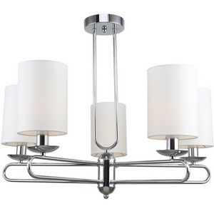 Изображение товара Потолочная люстра на штанге 10166/5PL E14*40W Escada Eclipse Chrome