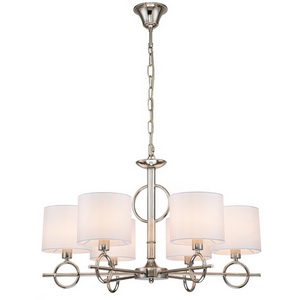 Изображение товара Подвесная люстра E14*40W Nickel Escada Moraine 10167/6PL