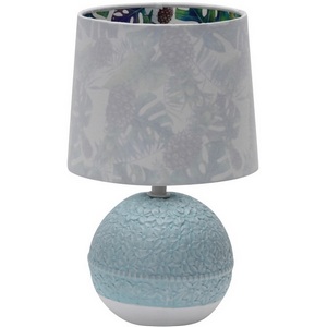 Изображение товара Настольная лампа Escada Nymph 10169/L Blue 1х40Вт Е14, керамика/ткань, голубой