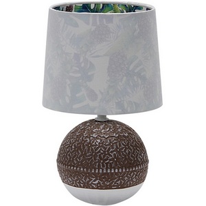 Изображение товара Настольная лампа Escada Nymph 10169/L Brown 1х40Вт Е14, керамика/ткань, коричневый