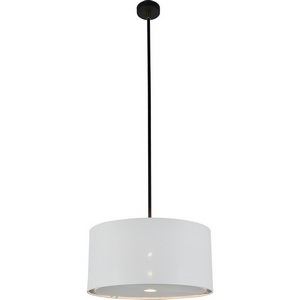 Изображение товара Потолочная люстра на штанге Escada Idea 10186/1S 1x60Вт E27, металл/ткань, чёрный