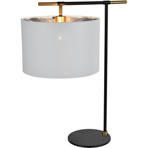 Изображение товара Настольная лампа Escada Idea 10186/L 1x60Вт E27, металл/ткань, чёрный