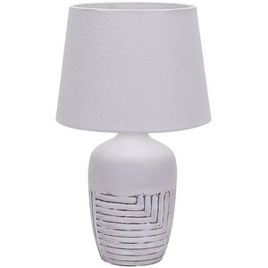 Изображение товара Настольная лампа Escada Antey 10195/L White 1x40Вт E27, керамика/ткань, белый
