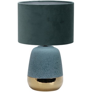 Изображение товара Настольная лампа Escada Hestia 10200/L Blue 1х40Вт Е27, металл/ткань, голубой